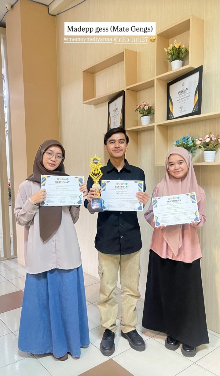 Juara 2 Lomba Media Pembelajaran Berbasis AI NASIONAL